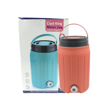 Insulated Water Jug with Tap (7500ml): Leakproof, Travel Cooler the24kgal