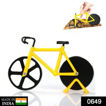 Bicycle Pizza Cutter (1 Pc): Stainless Steel, Unbreakable Handle the24kgal