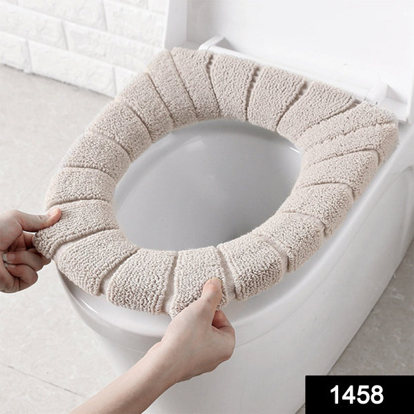Winter Comfortable Soft Toilet Seat Mat Cover Cushion Plush the24kgal