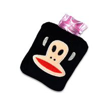 Black Monkey Small Hot Water Bag with Cover for Pain Relief the24kgal