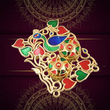 Rakasha Bandhan Special Puja Thali, Kumkum Thali Holder, Pooja Return Gift, Indian Housewarming Gifts, Brother / Bhai / Bhabhi / Sister / Family  Rakhi for Rakshabandhan, Diwali the24kgal