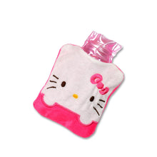 Pink Hello Kitty Small Hot Water Bag with Cover for Pain Relief the24kgal