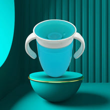 360d Magic Cup, Baby and Sippy Cup, Water and Weaning Cup 6+ to 12 Months, 7 oz/207 ml, Doidy Cup - Training Sippy Cups - Use from 3-6 Months to Toddler (1 Pc 207ML) the24kgal