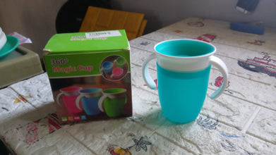 360d Magic Cup, Baby and Sippy Cup, Water and Weaning Cup 6+ to 12 Months, 7 oz/207 ml, Doidy Cup - Training Sippy Cups - Use from 3-6 Months to Toddler (1 Pc 207ML) the24kgal