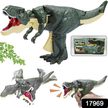 Dinosaur Roaring Toys Trigger, Dinosaurs Toys with Dinosaur Sound Lighting Model Vibrating Head Moving (3 + Years / 1 Pc) the24kgal