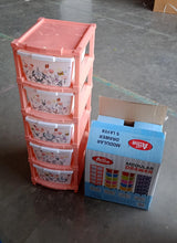 Plastic Smart Wonder Drawer Home Storage & Organization (5 Layer / 1 Pc) the24kgal