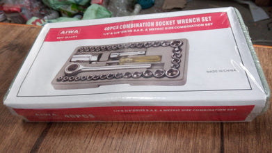 Socket Combination Toolkit (40 pcs) the24kgal