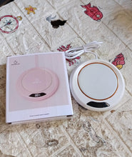 USB Warm Coaster Heated Coffee Mug Portable Office Desk Portable Cup, Heater Coffee Mug Warmer Electric Cup Warmer (1 Pc) the24kgal