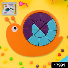 Mini Snail Puzzle – STEM Educational Toy, Puzzle Games for Ages 3-6 (Mix Color) the24kgal