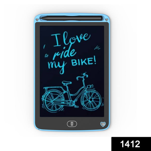 Portable LCD Writing Board Slate Drawing Record Notes Digital Notepad with Pen Handwriting Pad Paperless Graphic Tablet for Kids 12 inch the24kgal