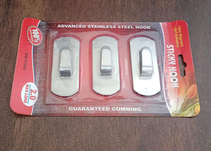 Heavy Duty Self-Adhesive Stainless Hooks – Waterproof for Robes, Coats & Towels the24kgal
