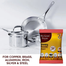 Shining Powder, Cleans and Polishes Copper, Brass, Silver, Aluminum, Iron, and Steel, Removes Tarnish and Oxidation (200 GM) the24kgal