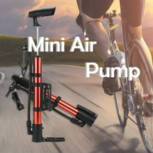 Aluminum Mini Bicycle Air Pump (Multicolor) the24kgal