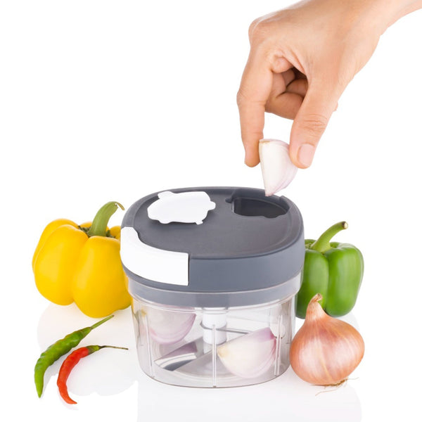 Handy Chopper and Slicer Used Widely for chopping and Slicing of Fruits, Vegetables, Cheese Etc. Including All Kitchen Purposes the24kgal