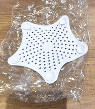 White Silicone Star Shaped Sink Filter Bathroom Hair Catcher Drain Strainers for Basin the24kgal