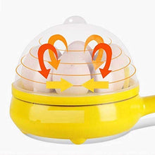 Multi functional Electric 2 in 1 Egg Frying Pan with Egg Boiler Machine Measuring Cup with Handle the24kgal