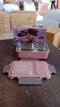Qunic Stainless Steel Snack Lunch Box (With Small Box) the24kgal
