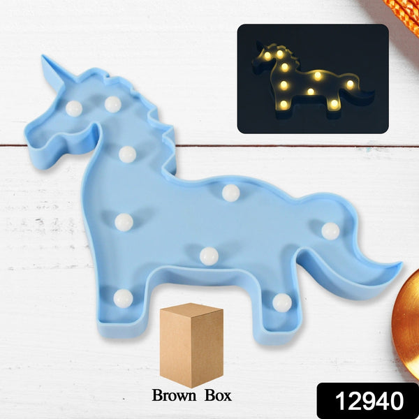 3D LED Night Light Table Lamp for Party Birthday Wedding Atmosphere, Battery Operated Decorative Light Nursery Lamp for Bedroom and Wall Decoration For Children Bedroom Wall, Light (1 Pc / Battery Not Included) the24kgal