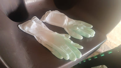 Latex Household Gloves (2 Pair / Mix Color) the24kgal