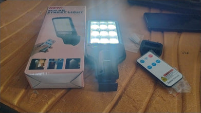 High-Power Solar LED Street Light with Motion Sensor & Remote Control the24kgal