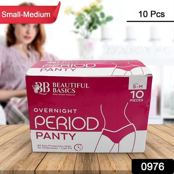 Women's Emergency Kit, Travel Kit- Includes Seamless Underwear, Pantyliner, Feminine Hygiene Sachet First Period Kit (10 Pcs) the24kgal