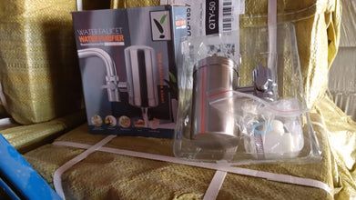 304 Stainless Steel Faucet Mount Water Filter, Water Purifier (1 Set) the24kgal