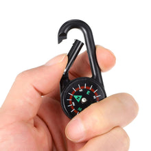 Clip Snap Hook Mini Compass (1 Pc / Mix Design) the24kgal