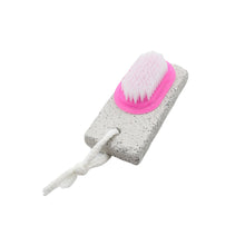 Hand and Foot Brush with pumice stone to Remove Dead Skin & Callus Stone Foot Scrubber Pedicure Brush For Dead Skin the24kgal