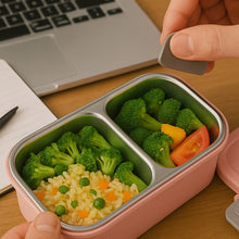 BPA-Free Snack Pack-2 Lunch Box – 2-Compartment the24kgal