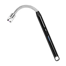 Long Flexible USB Rechargeable Electric Arc Lighter – Windproof, Flameless Plasma the24kgal