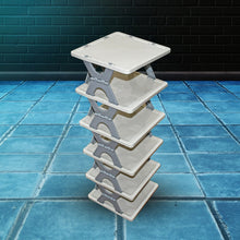 Foldable Shoe Rack (1 Pc, 6 Layers): Space-Saving, Entryway Storage the24kgal