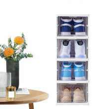 Stackable Multifunctional Storage, for Clothes Foldable Drawer Shelf Basket Utility Cart Rack Storage Organizer Cart for Kitchen, Pantry Closet, Bedroom, Bathroom, Laundry (4 Layer /  1 Pc) the24kgal
