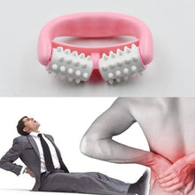 Plastic Massage Roller - 2-Roller Manual Design for Cellulite & Muscle Pain Relief the24kgal