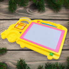 Bus Shape Drawing & Writing Slate Board for Kids (1 pc / 32 × 21 Cm) the24kgal