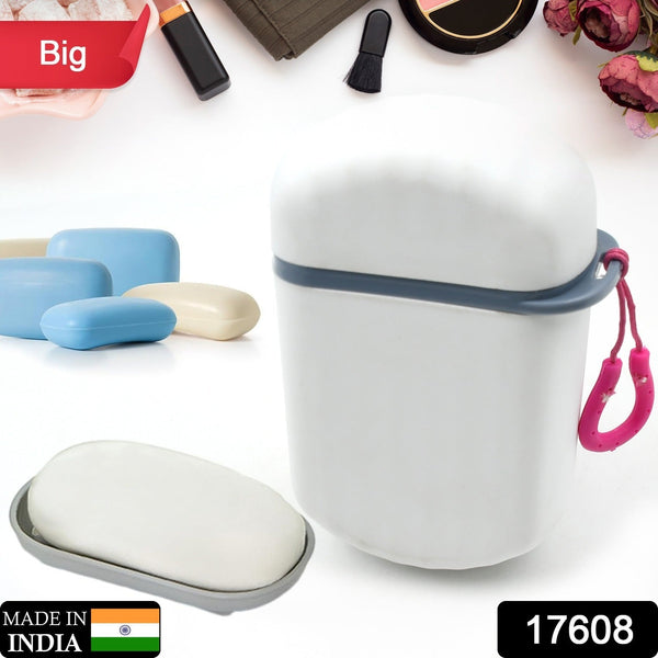 Stylish & Leak-Proof Travel Soap Box – Secure Seal for Home, Bathroom, Hiking & Camping ,Sabudani (1 Pc) the24kgal