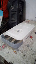Egg Storage Box Plastic Egg Drawer Fridge Egg Organizer Egg Keeper Refrigerator Egg Drawer Plastic Egg Carton Covered Egg Holder Pantry Egg Bin Household Egg Tray (1 Pc) the24kgal