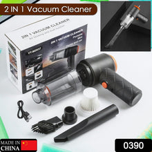 Vacuum Cleaner Dust Collection 2 in 1 Car Vacuum Cleaner High-Power Handheld Wireless Vacuum Cleaner Home Car Dual-use Portable USB Rechargeable Mini Car Vacuum for Vehicle, Home and Offic the24kgal