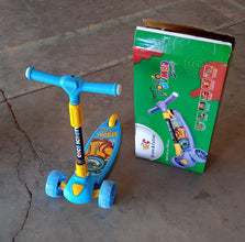 Jumbo Scooter for Kids 2 Wheels Steel Frame Large Foldable & Height Adjustable the24kgal