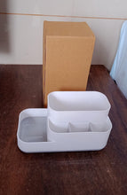 Plastic Multipurpose 5 Compartment Bathroom Desk Organizer Holder (1 Pc) the24kgal