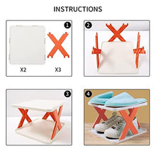 4 LAYER SHOES STAND, SHOE TOWER RACK SUIT FOR SMALL SPACES, CLOSET, SMALL ENTRYWAY, EASY ASSEMBLY AND STABLE IN STRUCTURE, CORNER STORAGE CABINET FOR SAVING SPACE the24kgal