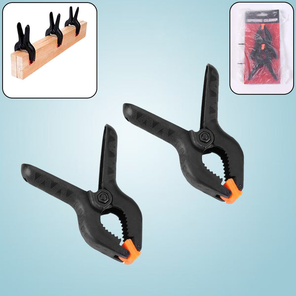 3 inch Heavy Duty Clips Clamp Spring Clamps Clip Fixture (2 Pc Set) the24kgal