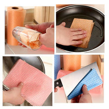 Non Wooven Fabric Disposable Handy Wipe Cleaning Cloth Roll, Tissue Roll (1Pc) the24kgal
