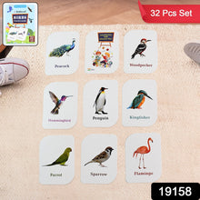 KidKraft Early Learner Educational Flashcards – 32 Birds the24kgal