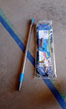 Wet and Dry Cotton Pad Floor Mop with Long Aluminium Handle (1 Pc / Large) the24kgal