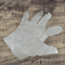Large Disposable Gloves (100 Pcs): Clear Plastic, Multipurpose the24kgal
