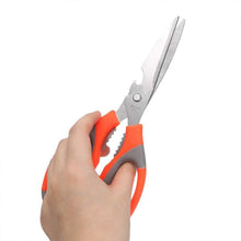 SpaceMulti-Function Kitchen Scissors for Veggies, Meat & Seafood with Bottle Opener the24kgal