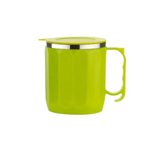 250ML Stainless Steel Mug: Insulated, Leakproof Lid, Hot/Cold Drinks (Mix Color) the24kgal