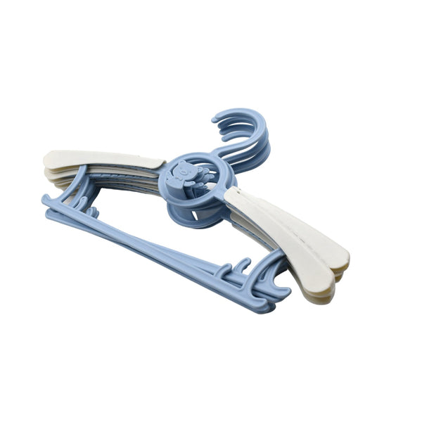 Large Adjustable Plastic Dress Hangers – Space-Saving & Lightweight (5 Pc) the24kgal