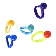Small Ball Elastic Hairbands (Pack of 5 / Multicolour) the24kgal