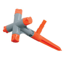 360° Rotating Garden Sprinkler – Adjustable 4-Arm Lawn Water Sprayer the24kgal